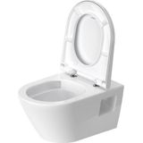 Duravit D-Neo wandtoilet zonder zitting 37x54x40cm Wit Hoogglans 2578090000