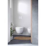 Duravit D-Neo wandtoilet zonder zitting 37x54x40cm Wit Hoogglans 2578090000