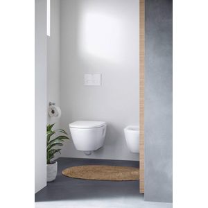 Toilet Duravit D-Neo Wand Rimless Diepspoel 54 cm Hoogglans Wit Duravit