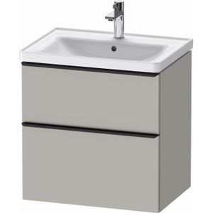 Badmeubel duravit d-neo wand 63.4x45.2x62.5 cm mat betongrijs