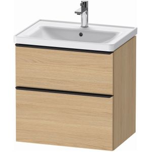 Badmeubel duravit d-neo wand 63.4x45.2x62.5 cm mat natuur eiken