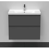 Badmeubel Duravit D-Neo Wand 78.4x45.2x62.5 cm Mat Grafiet Duravit