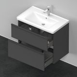 Badmeubel duravit d-neo wand 78.4x45.2x62.5 cm mat grafiet