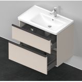 Badmeubel duravit d-neo wand 78.4x45.2x62.5 cm rechts mat taupe