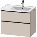 Badmeubel duravit d-neo wand 78.4x45.2x62.5 cm rechts mat taupe