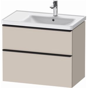 Badmeubel duravit d-neo wand 78.4x45.2x62.5 cm rechts mat taupe