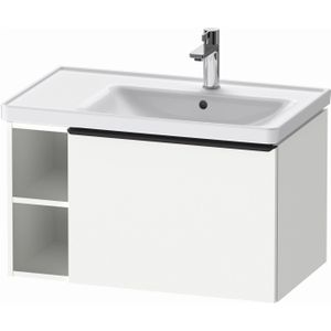 Duravit D-Neo wastafelonderkast 78.4x44x45.2cm 1 lade met softclose wit Mat de425701818