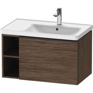 Badmeubel Duravit D-Neo Wand 78.4x45.2x44 cm Mat Noten (Donker) Duravit