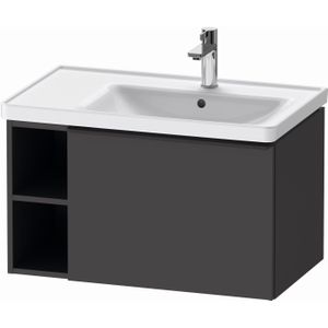 Badmeubel duravit d-neo wand 78.4x45.2x44 cm mat grafiet