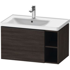 Badmeubel Duravit D-Neo Wand 78.4x45.2x44 cm Links Mat Kastanje (Donker) Duravit