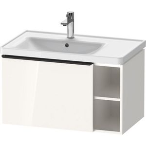 Badmeubel duravit d-neo wand 78.4x45.2x44 cm links hoogglans wit