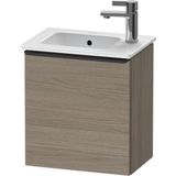 Fonteinkast Duravit D-Neo Wand 410x274x440 mm Links Mat Eiken (Terra)