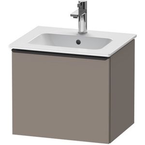 Duravit D-Neo wastafelonderkast 51x44x40.2cm 1 lade Basalt Mat de426004343