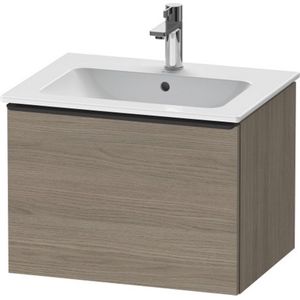 Duravit D-Neo wastafelonderkast 61x44x46.2cm 1 lade Eiken (terra) Mat de426103535