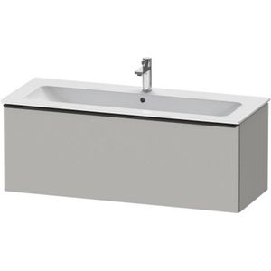 Duravit D-Neo wastafelonderkast 121x44x46.2cm 1 lade Betongrijs Mat de426400707