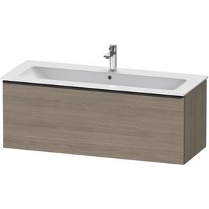 Duravit D-Neo wastafelonderkast 121x44x46.2cm 1 lade Eiken (terra) Mat de426403535