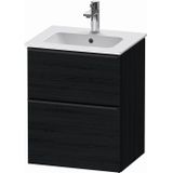 Badmeubel Duravit D-Neo Wand 51x40.2x62.5 cm Mat Eiken Zwart Duravit