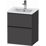 Badmeubel duravit d-neo wand 51x40.2x62.5 cm mat grafiet