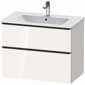 Badmeubel Duravit D-Neo Wand 81x46.2x62.5 cm Hoogglans Wit Duravit