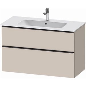 Badmeubel Duravit D-Neo Wand 101x46.2x62.5 cm Mat Taupe Duravit