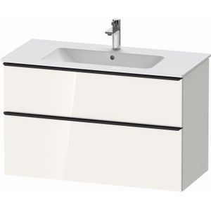 Badmeubel Duravit D-Neo Wand 101x46.2x62.5 cm Hoogglans Wit Duravit