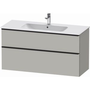 Badmeubel Duravit D-Neo Wand 121x46.2x62.5 cm Mat Betongrijs Duravit