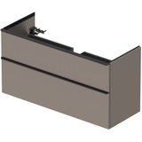 Badmeubel Duravit D-Neo Wand 121x46.2x62.5 cm Mat Basalt