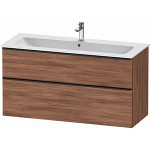 Badmeubel Duravit D-Neo Wand 121x46.2x62.5 cm Mat Noten Duravit