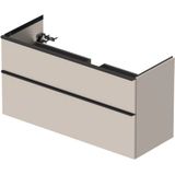 Badmeubel duravit d-neo wand 121x46.2x62.5 cm mat taupe