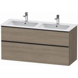 Badmeubel Duravit D-Neo Wand 128x46.2x62.5 cm Mat Eiken Terra