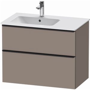 Badmeubel duravit d-neo wand 81x46.2x62.5 cm links mat basalt