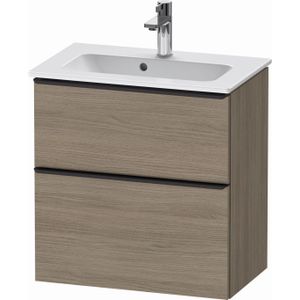 Badmeubel Duravit D-Neo Wand 61x37.2x62.5 cm Mat Eiken Terra Duravit