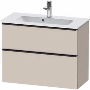 Badmeubel duravit d-neo wand 81x37.2x62.5 cm mat taupe