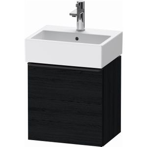 Badmeubel duravit d-neo wand 43.4x32.2x44 cm rechts mat eiken zwart