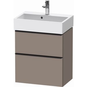 Badmeubel duravit d-neo wand 58.4x37.2x62.5 cm mat basalt