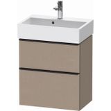 Badmeubel Duravit D-Neo Wand 58.4x37.2x62.5 cm Mat Linnen Duravit