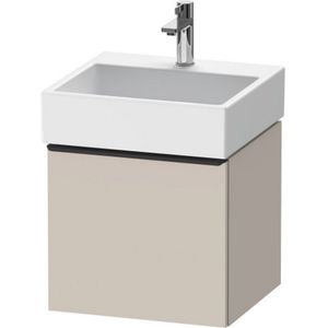 Duravit D-Neo wastafelonderkast 48.4x44x44.2cm 1 lade Taupe Mat de427009191