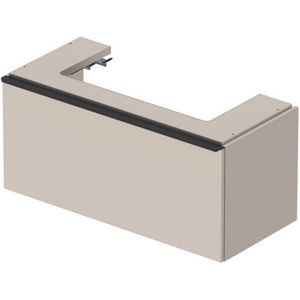 Badmeubel duravit d-neo wand 98.4x44.2x44 cm mat taupe