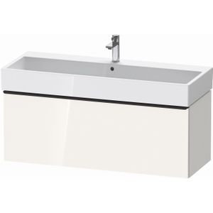 Badmeubel duravit d-neo wand 118.4x44.2x44 cm hoogglans wit