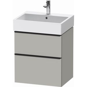 Badmeubel duravit d-neo wand 58.4x44.2x62.5 cm mat betongrijs