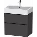 Badmeubel duravit d-neo wand 68.4x44.2x62.5 cm mat grafiet