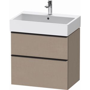 Duravit D-Neo wastafelonderkast 68.4x62.5x44.2cm 1 lade Linnen Mat de437207575