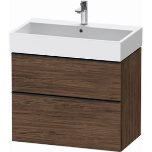 Badmeubel duravit d-neo wand 78.4x44.2x62.5 cm mat noten (donker)