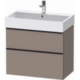 Badmeubel duravit d-neo wand 78.4x44.2x62.5 cm mat basalt