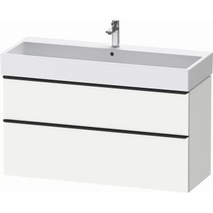 Badmeubel duravit d-neo wand 118.4x44.2x62.5 cm mat wit