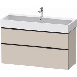 Badmeubel Duravit D-Neo Wand 118.4x44.2x62.5 cm Mat Taupe Duravit