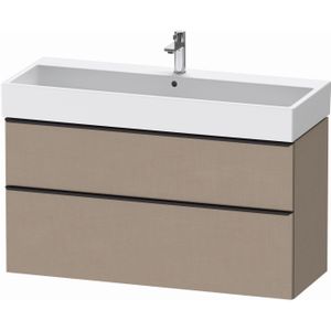 Badmeubel duravit d-neo wand 118.4x44.2x62.5 cm mat linnen