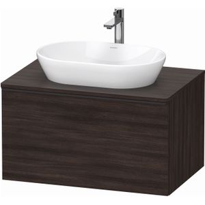 Badmeubel duravit d-neo wand 80x55x45.9 cm mat kastanje