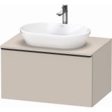 Badmeubel duravit d-neo wand 80x55x45.9 cm mat taupe