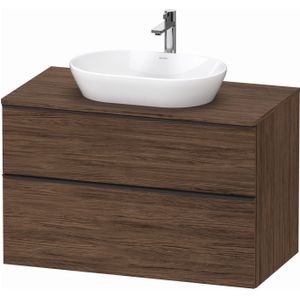 Badmeubel duravit d-neo wand 100x55x64.4 cm mat noten (donker)